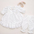 White Christening Dress Set - Size 68 EU (3-6 months)